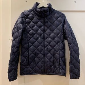 Uniqlo Ultra Light Down Quilted Navy Jacket